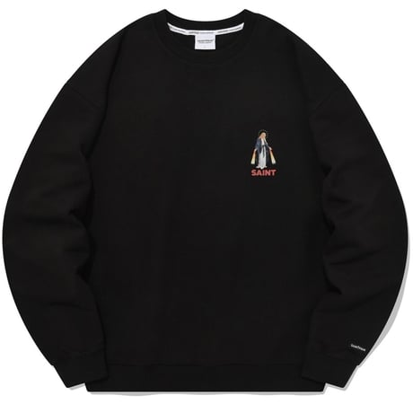 SAINT PAIN/MARY Crewneck BLACK