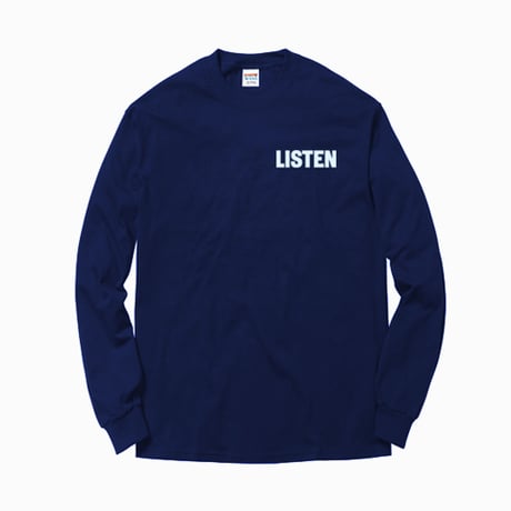 Know Wave/Long sleeve  ネイビー