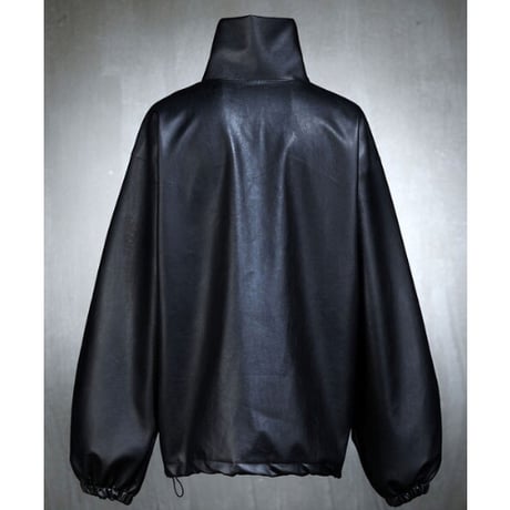 By The R/ Leather Anorak Jacket