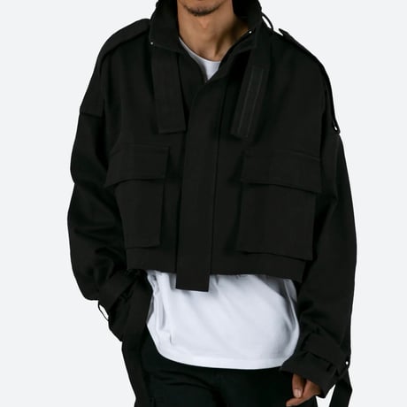 MNML/Cropped M65 Jacket "BLACK"