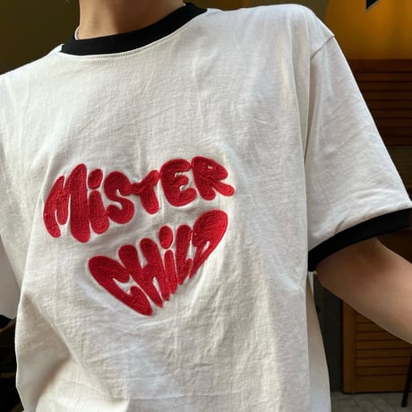 MISTERCHILD/ Heart Beat Tshirts "WHITE"