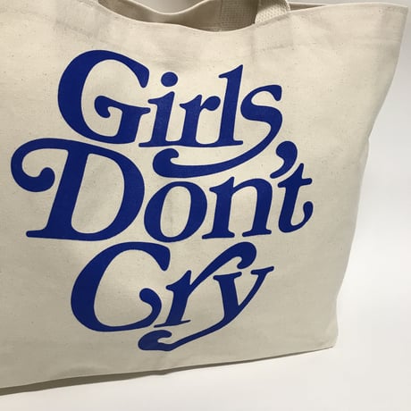 GIRLS DON'T CRY × SMETS/LOGO BIG TOTE BAG