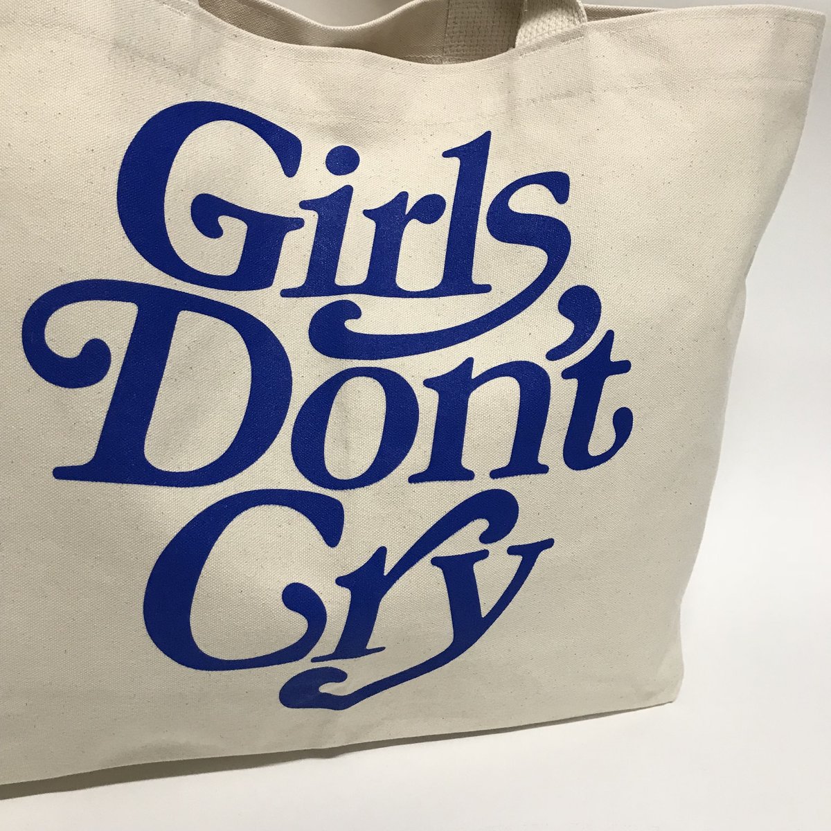 GIRLS DON'T CRY × SMETS/LOGO BIG TOTE BAG | BIN