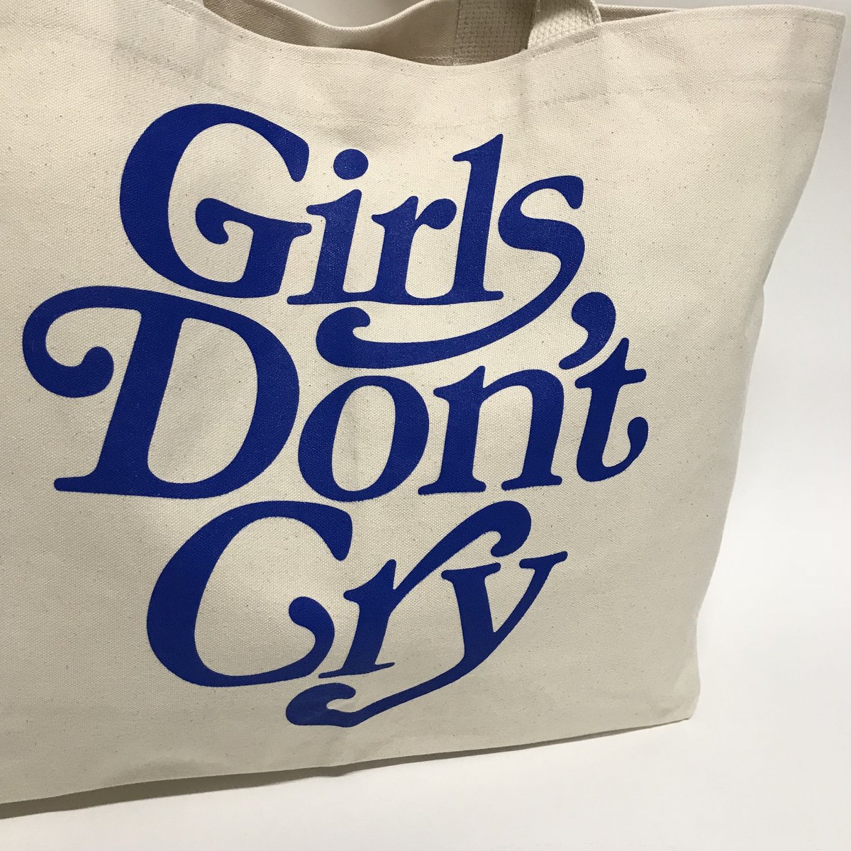 GIRLS DON'T CRY × SMETS/LOGO BIG TOTE BAG