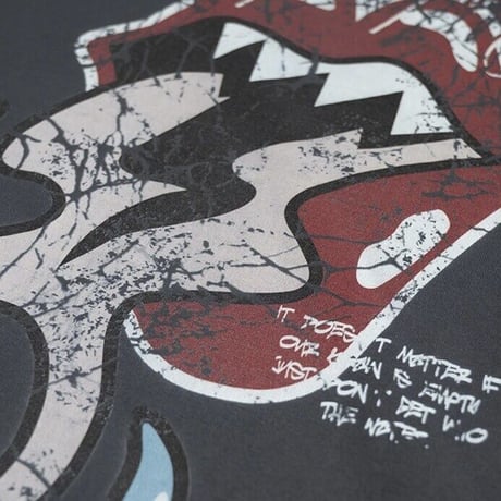Mismatch NYC/ LIP Tee "DARK GRAY"