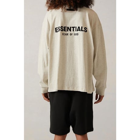 ESSENTIALS  fear of god /Long Sleeve Tshirt  "Light oatmeal "