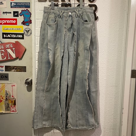 Mismatch nyc/Damaged Denim Jacket ＋ Pants (SET UP)