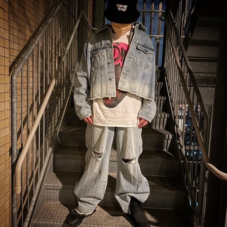 Mismatch NYC/SuperWide Denim Pants (SET UP)
