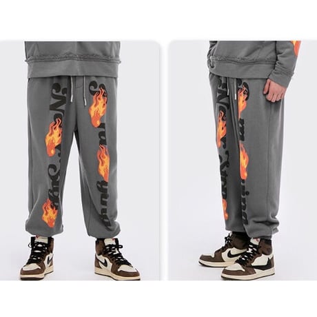 WOSS.official/FLAME Sweat Pants (set up)