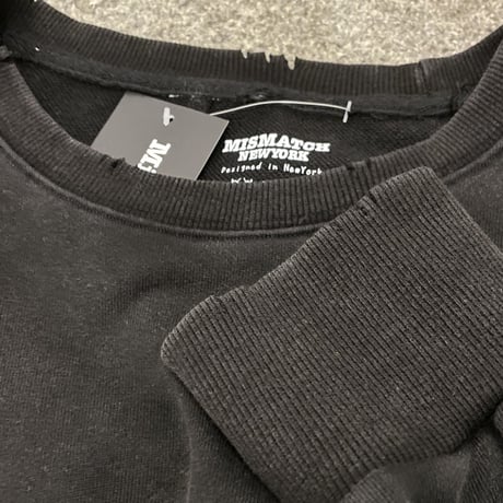 Mismatch NYC/inside out crewneck  sweat