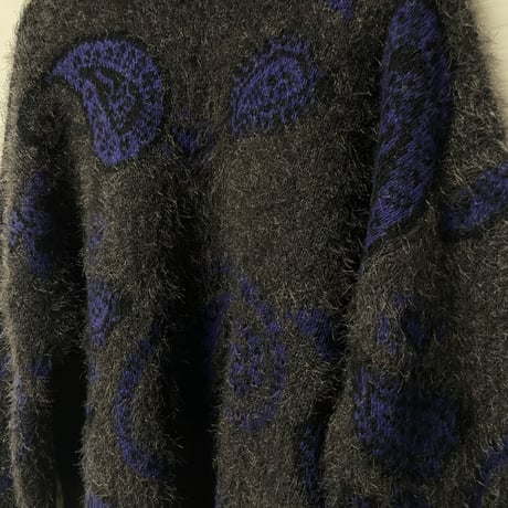 RE NEW/Bandana knit "GRAY"