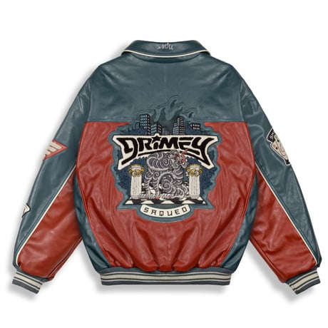 GRMY/DEEPER PU LEATHER JACKET