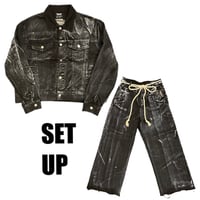 Mismatch NYC/Paint Denim Set Up (2sets)