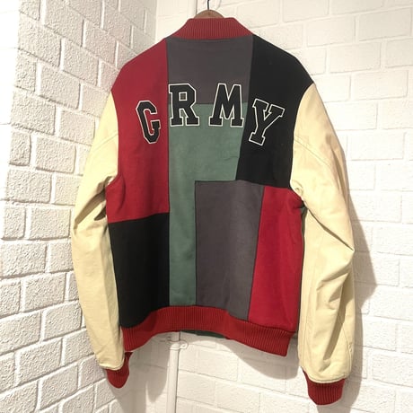 GRMY/WOOL Baseball Jacket "GREEN"