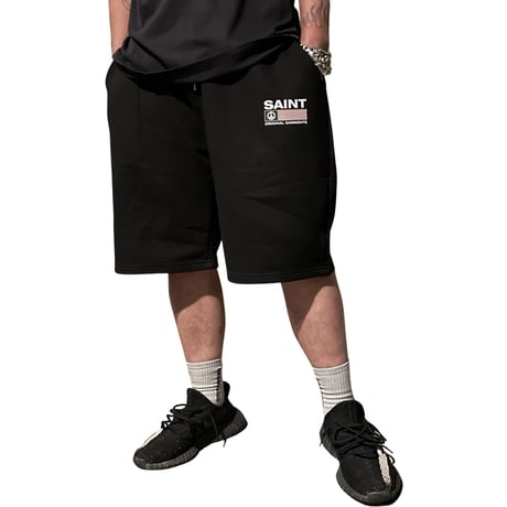 SAINT PAIN/Piece LOGO Shorts