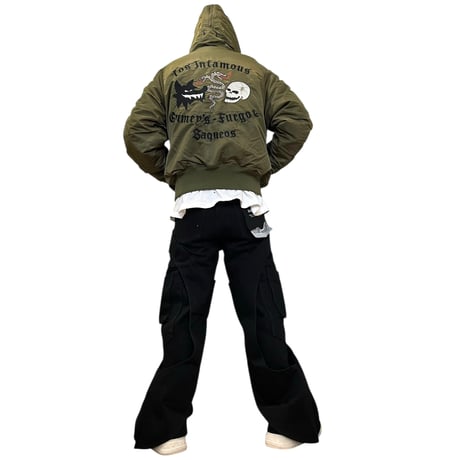 GRMY/ THE PLANET N-2B FLIGHT JACKET "KHAKI"