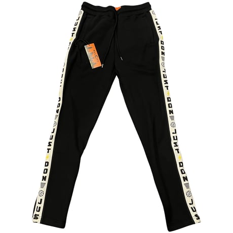 ALL CITY by Just Don / Logo Sweatpants BLACK  White Line