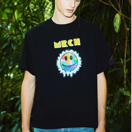 MISTER CHILD/ Rainbow SMILE Tshirts "BLACK"