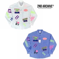 2nd archive/ I♡NY Graffiti Oversize Shirts