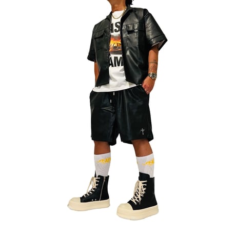 Mismatch NYC/Leather Christ Shirts (Set Up)
