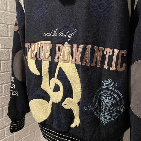 LIFTED ANCHORS/Letter Man 2way flight Jacket