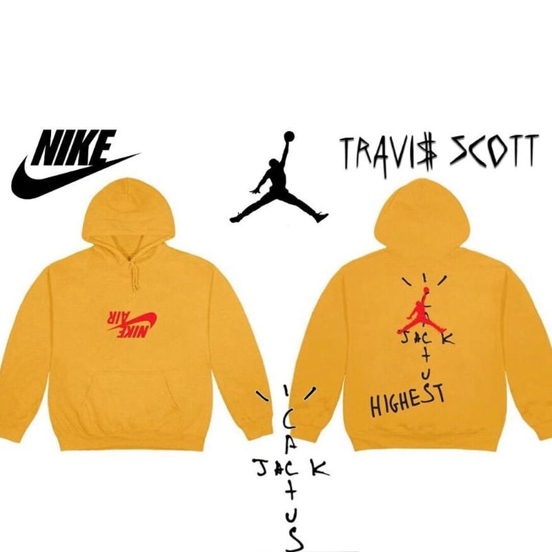 【トラヴィススコットコラボ】JORDAN×CACTUS JACK フーディ Nike × Travis Scott /Cactus Jack JORDAN Hoodie