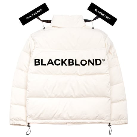BLACK BLOND/BB SMILE Down Jacket  CREAM