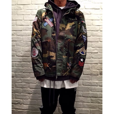 Reason Clothing Newyork/Camo Jacket