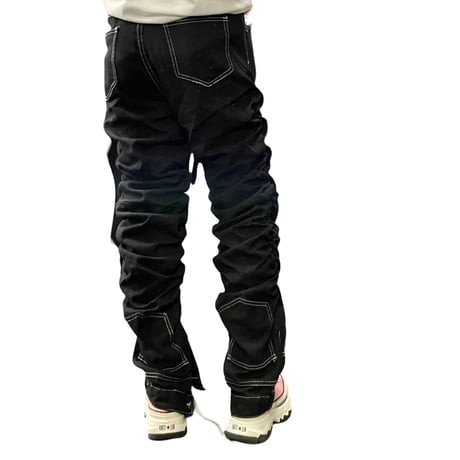 Mismatch NYC/ Crumply Black denim