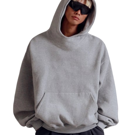 Like The Most/ Balloon Over Hoodie  "GRAY"