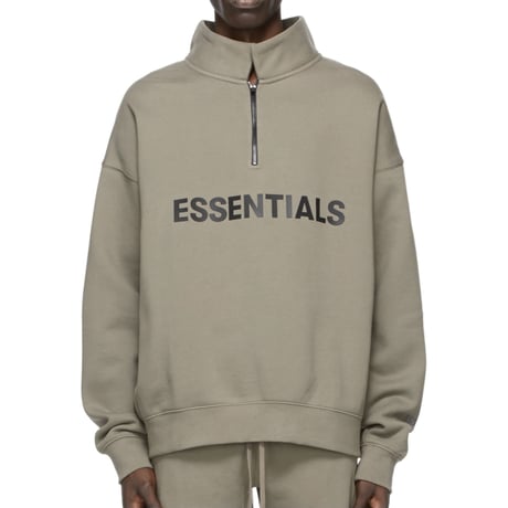 FOG Essentials/HALF ZIP pullover "MOSS"