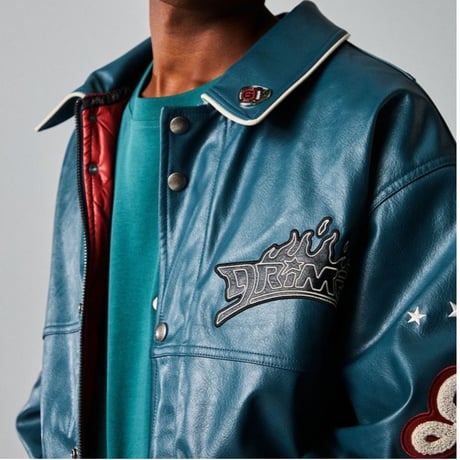 GRMY/DEEPER PU LEATHER JACKET