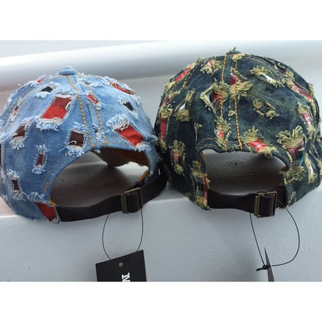 Mismatch/Denim custom Dad Hat