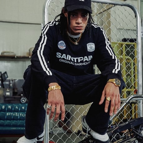 SAINT PAIN/SAINT CLUB Crewneck BLACK