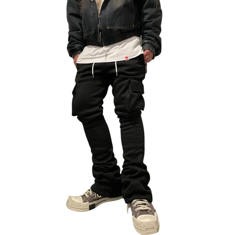 Mismatch NYC/flare sweat pants