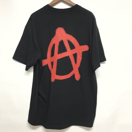 SUS BOY/LOGO Anarchy Tshirts  BLACK