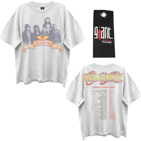 Aero Smith × Giant Vintage official Tee