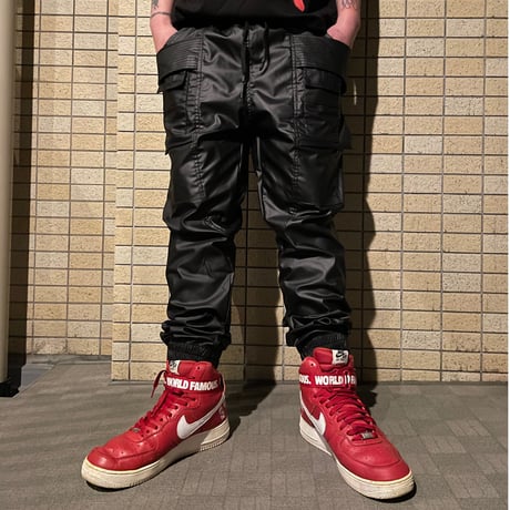 Mismatch NYC/Lether crotch pants