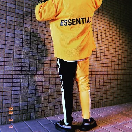 Fear Of God  FOG Essentials/Graphic Mesh Tee YELLOW