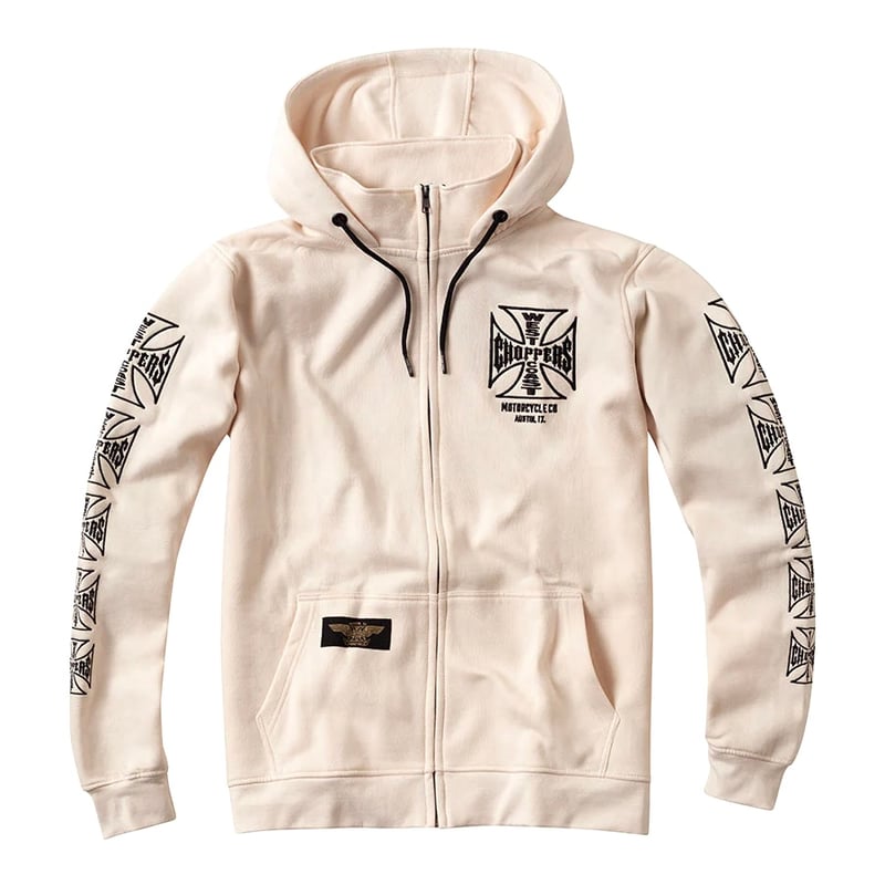 West Coast Choppers/ W.C.C Logo Zip Up Hoodie 