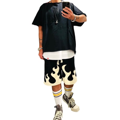 Mismatch NYC/Flame corduroy Shorts