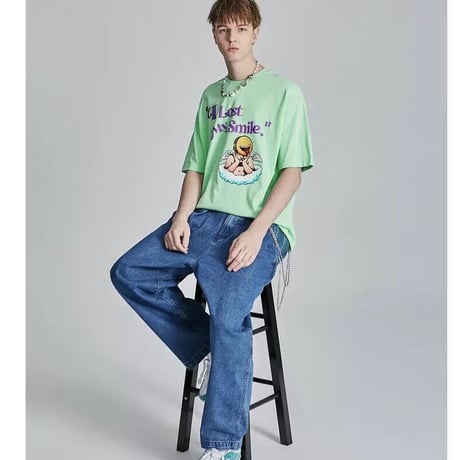 WOSS.official/Oversized Angel Tshirts