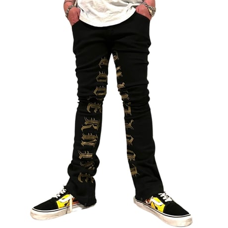 【Cooperページ】 Cooper Nine/ Checker Retoro denim pants | BINGO