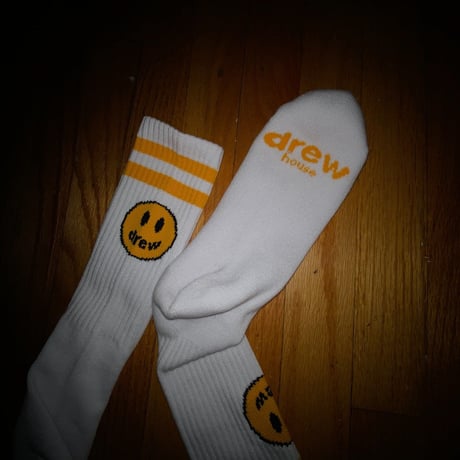Drew House/Mascot Socks WHITE