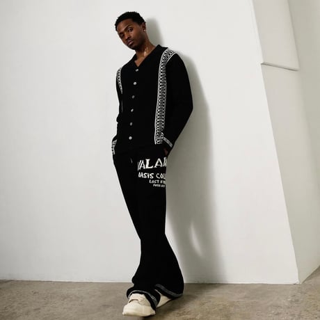 VALABASAS/Knit Logo Cardigan