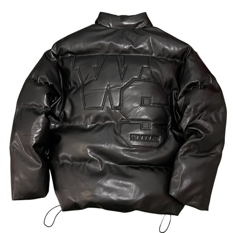 WOSS.official/Lether Puffer jacket