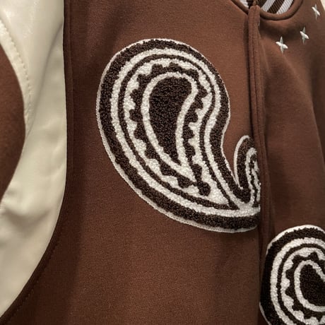 EPTM/PAISLEY VERSITY Jacket ”BROWN"