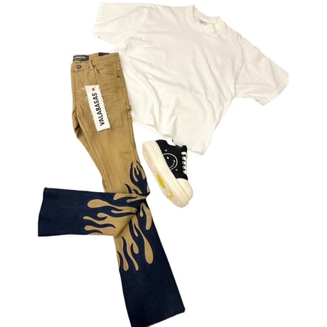 Shaka Wear/ HeavyWeight Boxy Tee " White"