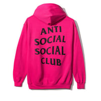 Anti Social Social Club/488 cherry Pink Hoodie 限定カラー