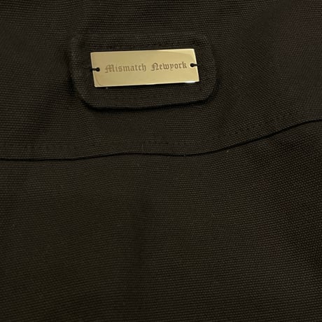 Mismatch NYC/Fur Hooded Jacket BLACK